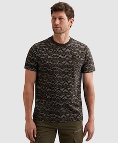 Heren T-shirt bruin