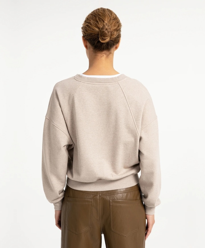 Dames sweater beige