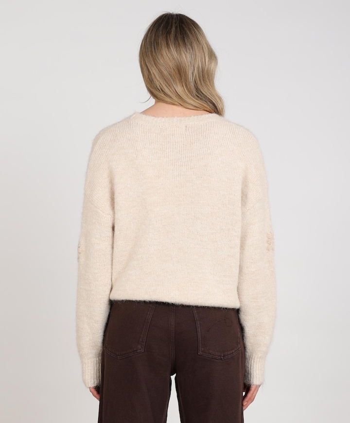 Dames trui beige