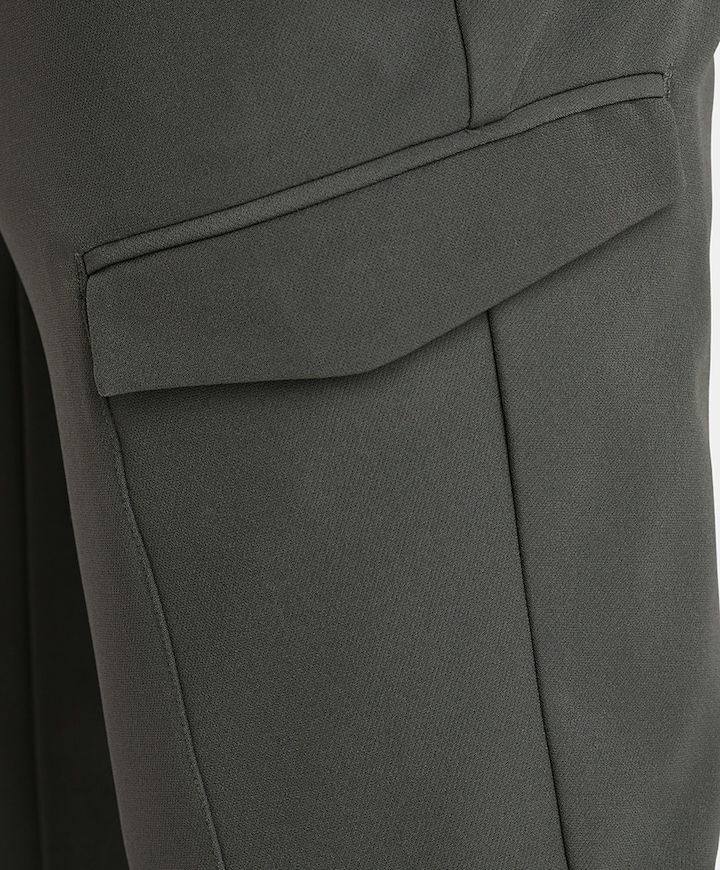 CARGO PANTS JERSEY heren broek grijs