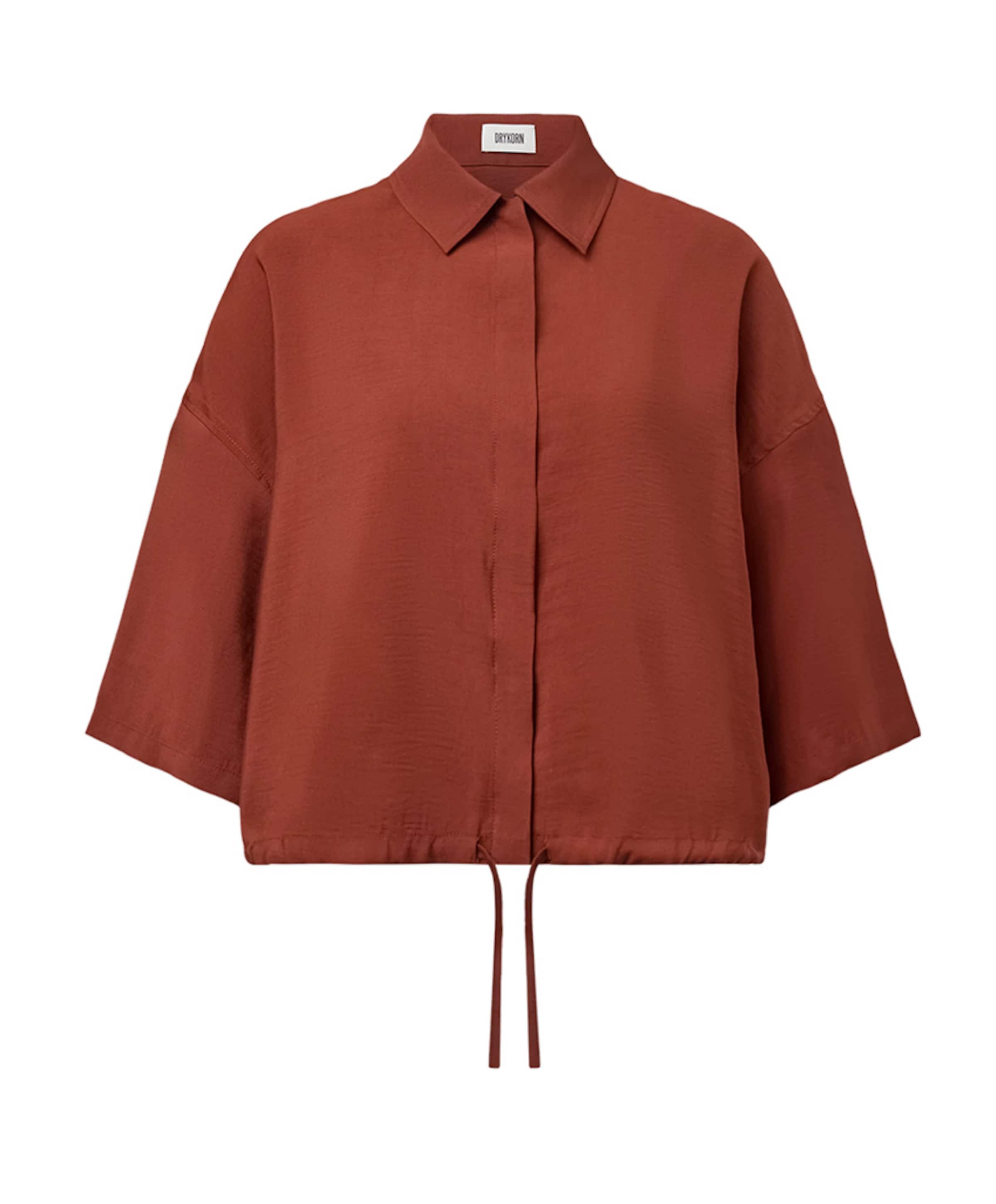 Dames blouse brique