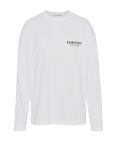 Heren longsleeve wit