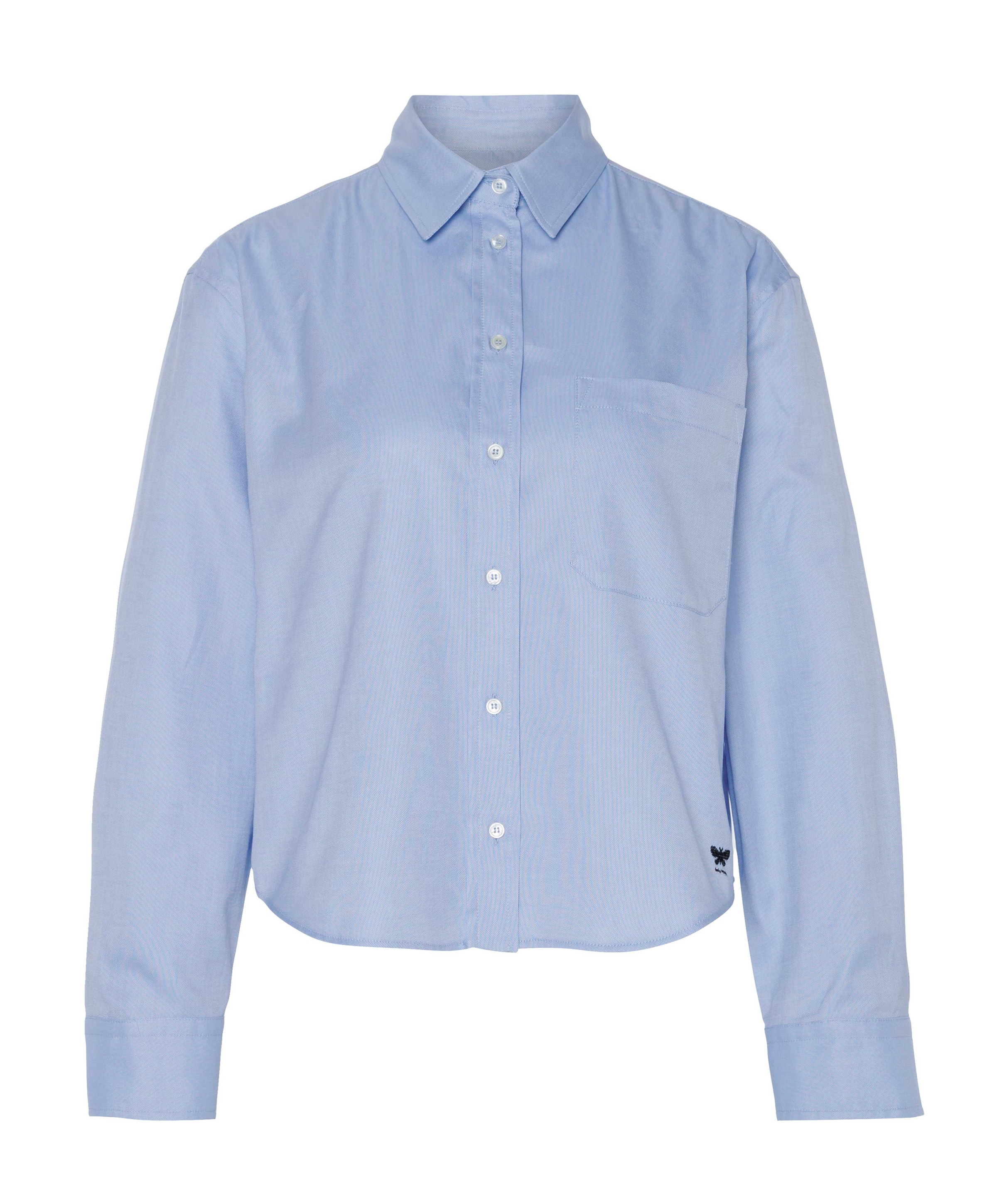 Dames blouse blauw