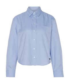 Dames blouse blauw