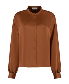 Dames blouse bruin
