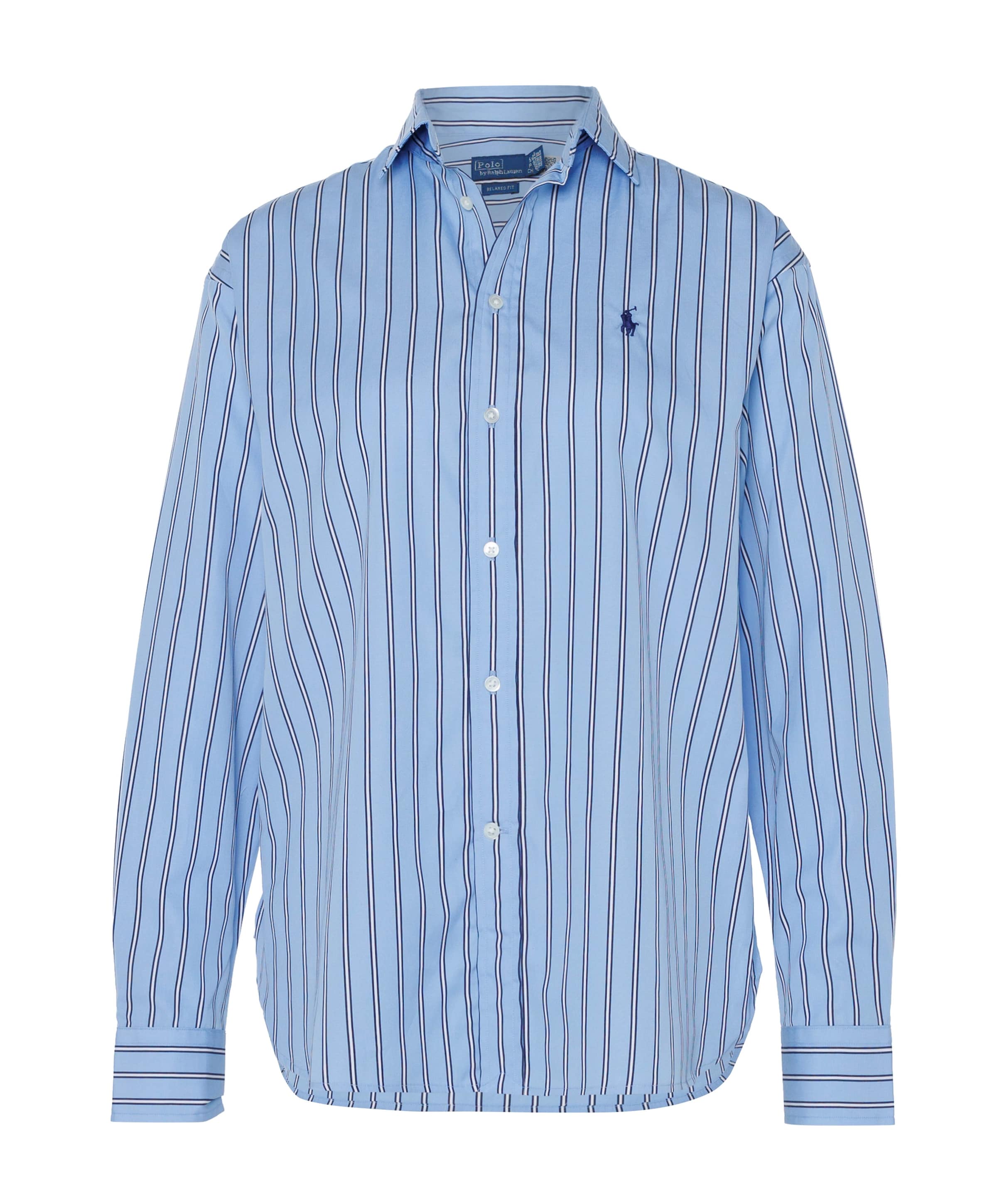 Dames blouse blauw