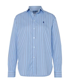 Dames blouse blauw
