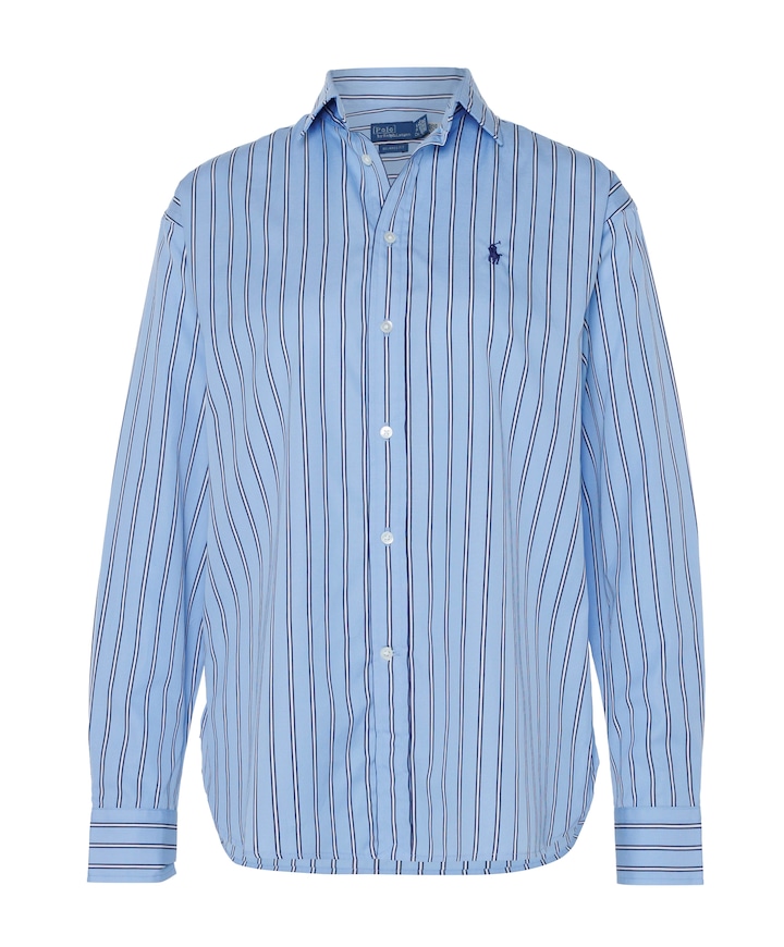 Dames blouse blauw