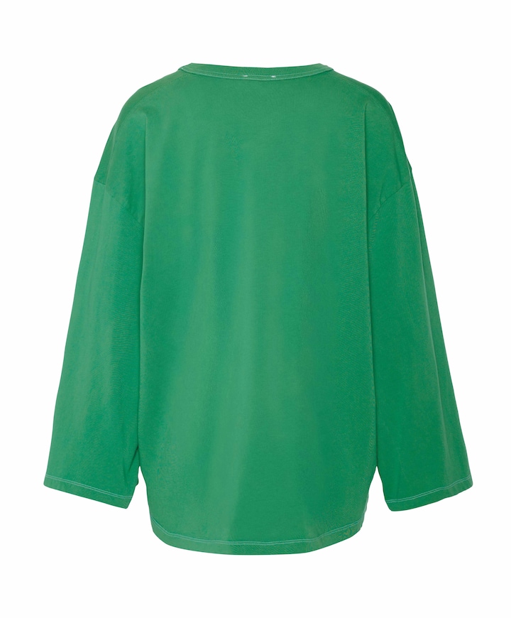 Dames longsleeve groen