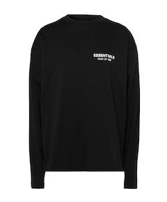 Heren longsleeve zwart