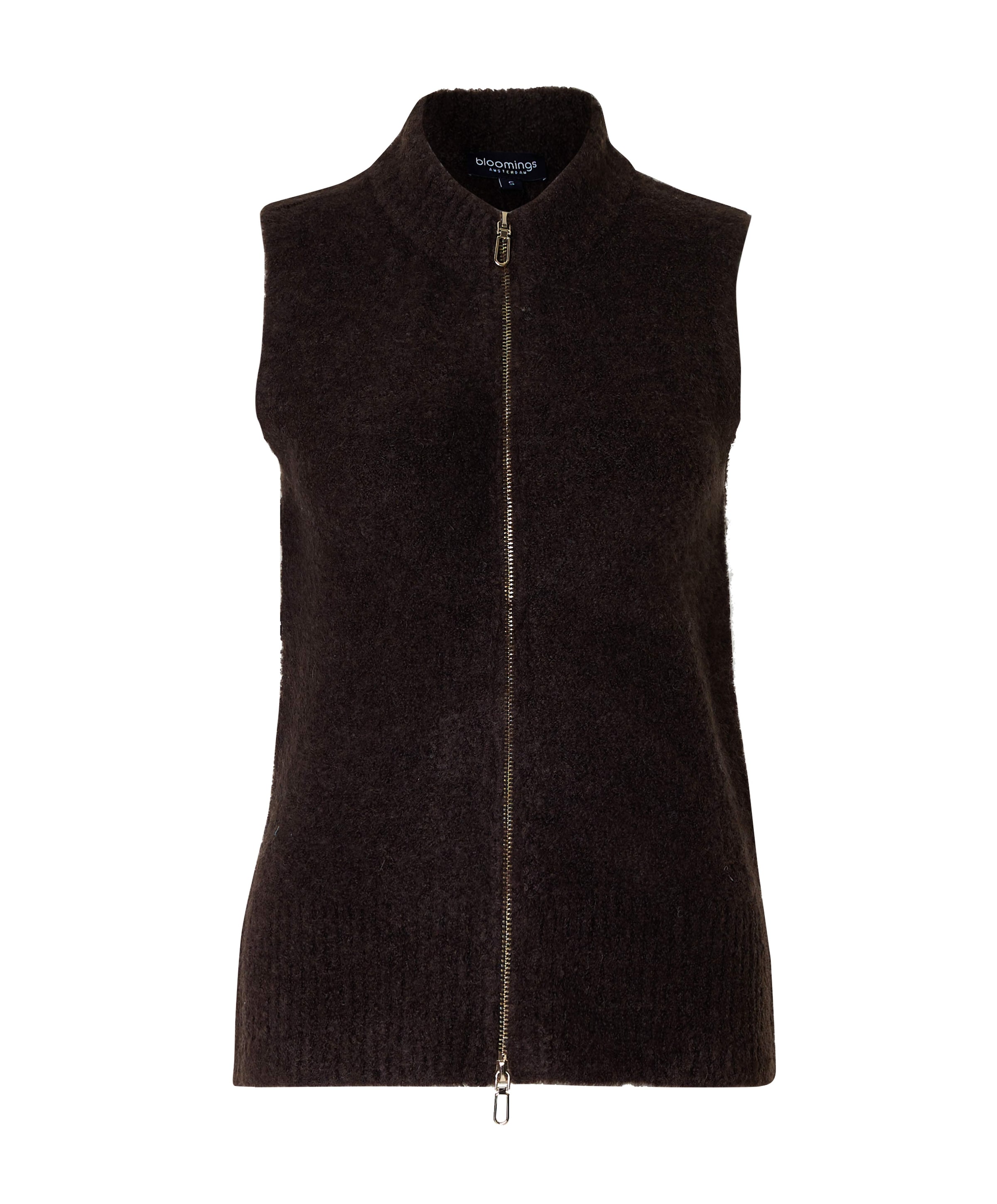 Dames gilet bruin