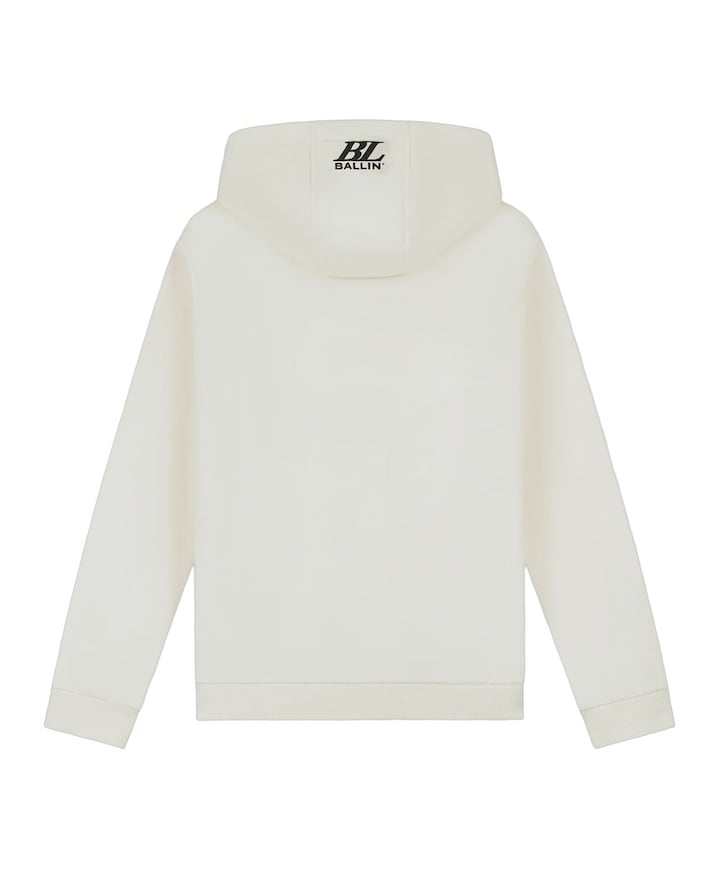 Jongens hoodie ecru
