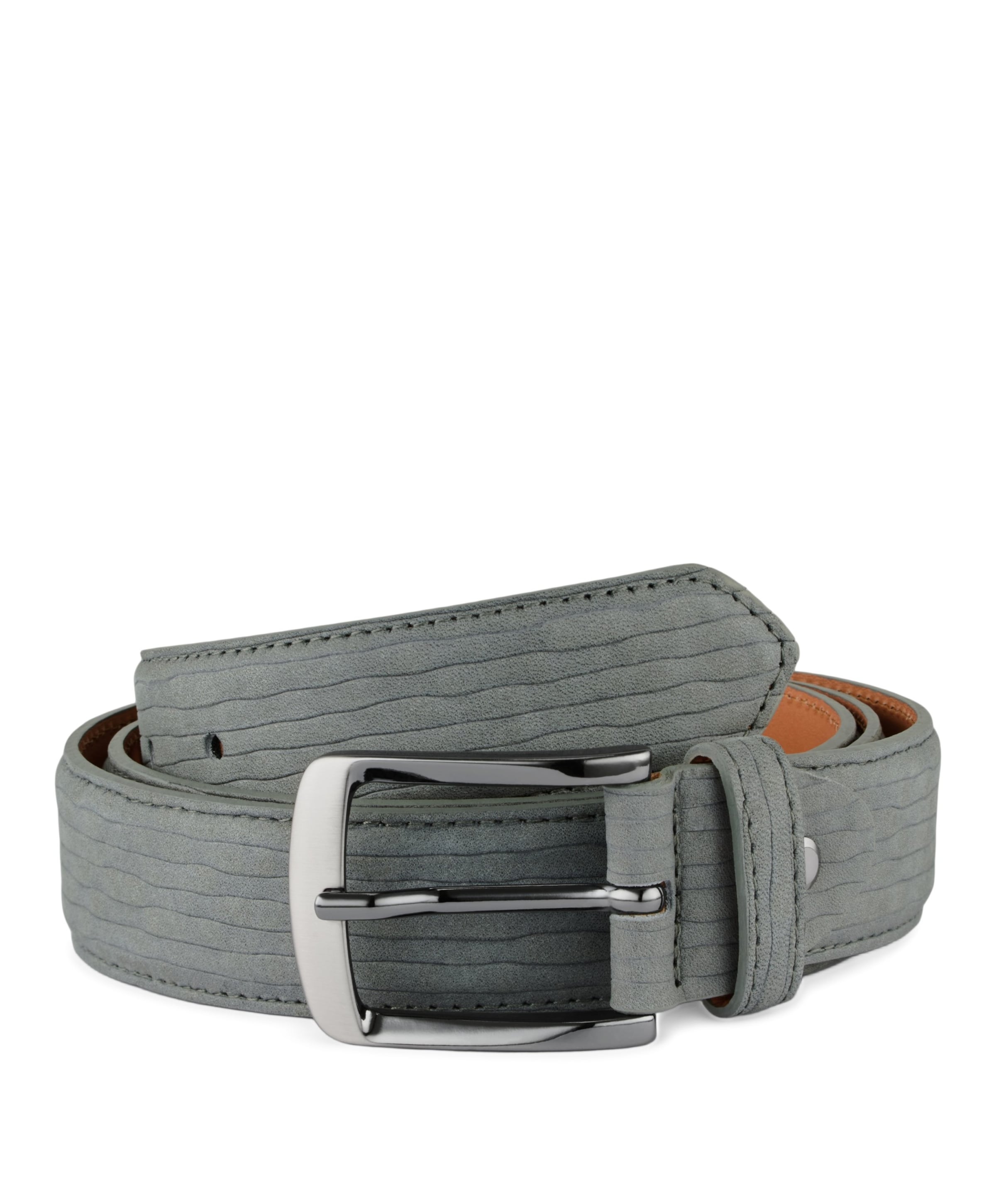 Heren riem grijs