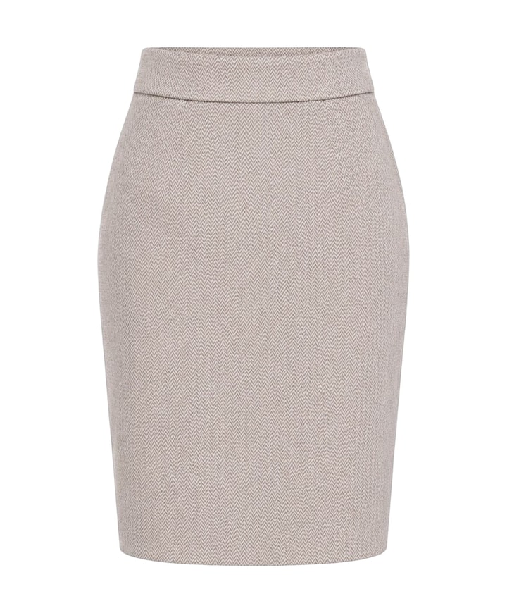 Dames rok beige