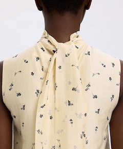 Dames top ecru