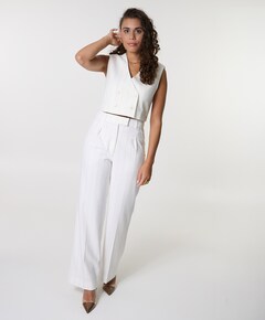MIES broek ecru