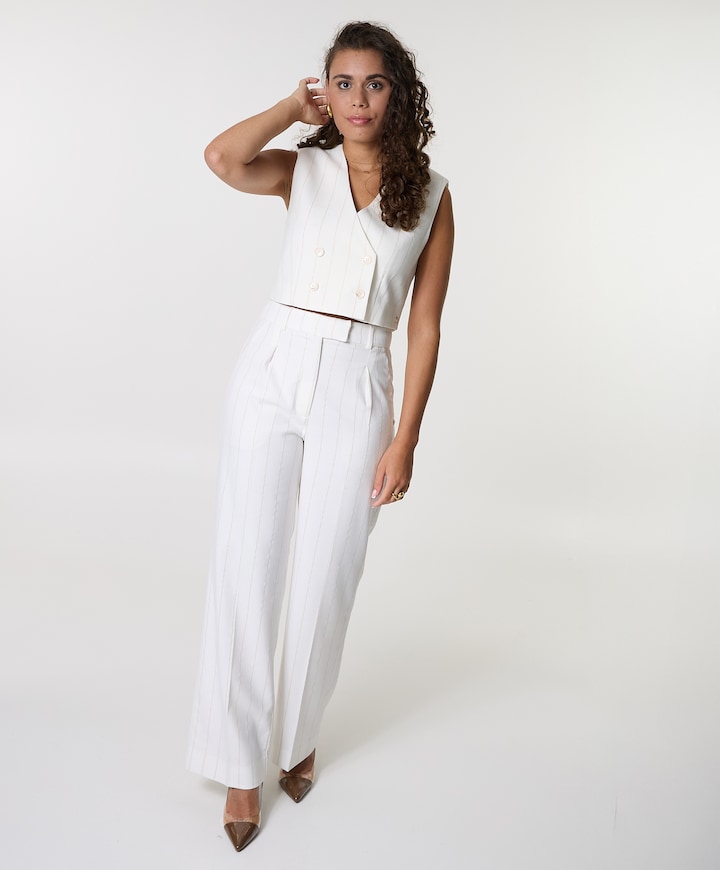 MIES broek ecru