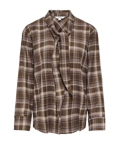 Dames blouse bruin