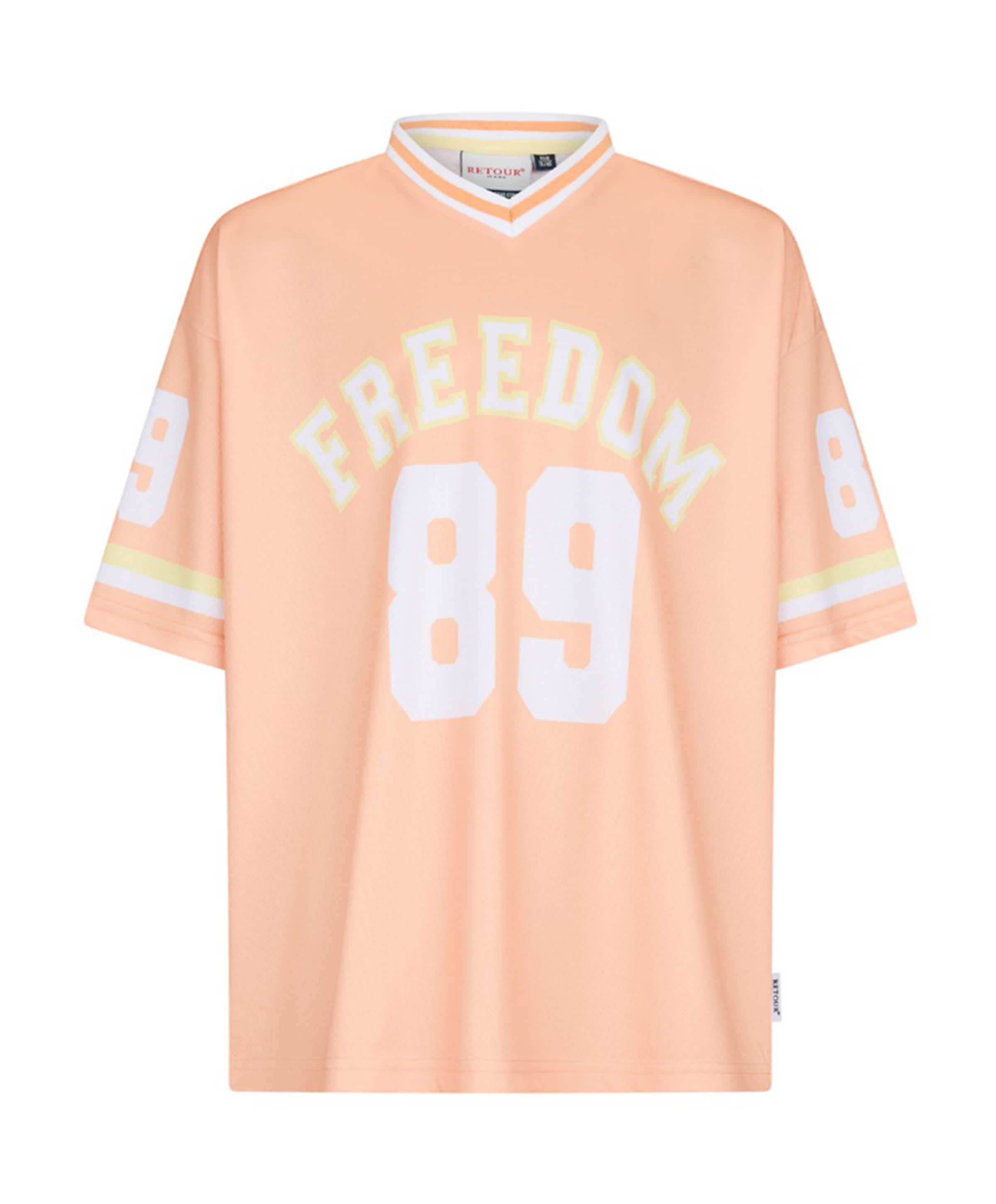 Meisjes T-shirt oranje