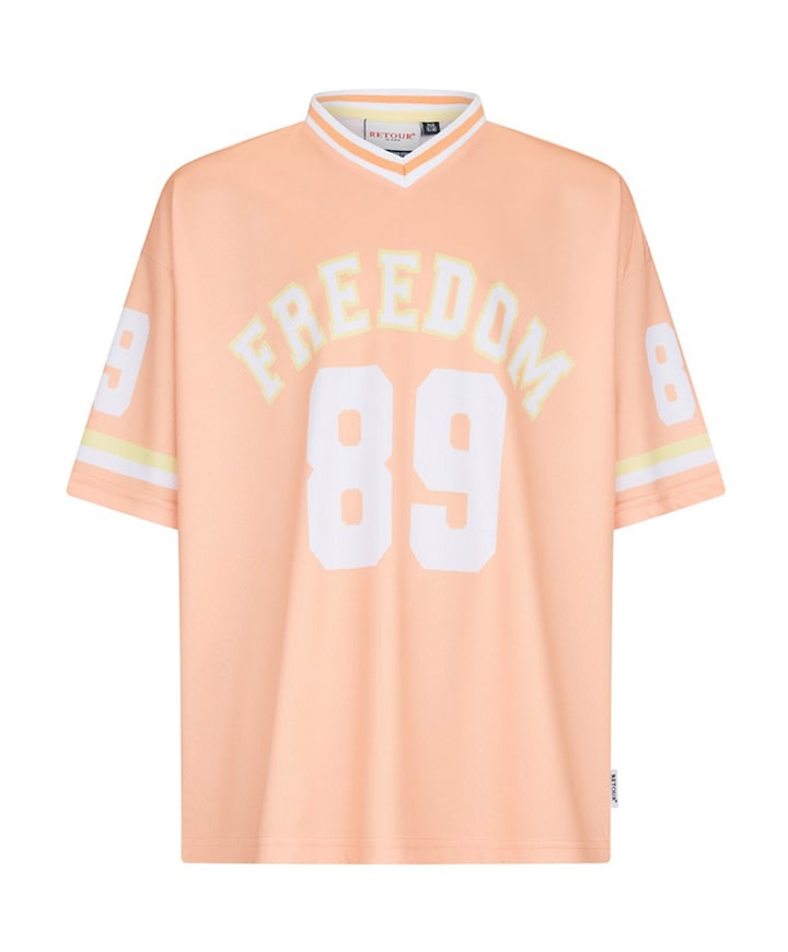 Meisjes T-shirt oranje