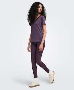 ONPJANA HW TRAINING dames tights paars