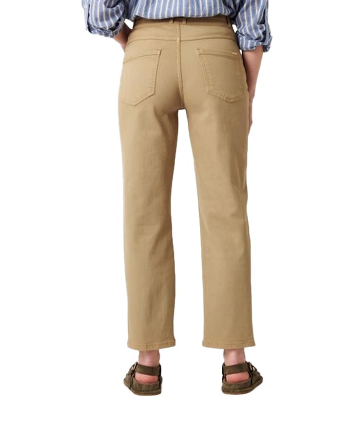 Liv  7/8 dames jeans beige