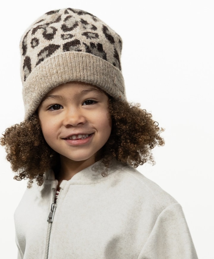Meisjes muts beige