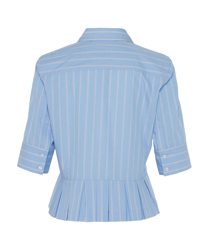 Dames blouse blauw