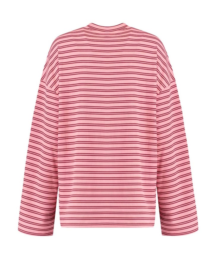 Dames longsleeve roze