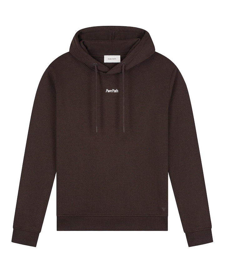 Heren sweater bruin
