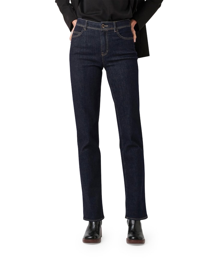 Audrey_Straight_1_092 dames jeans blauw