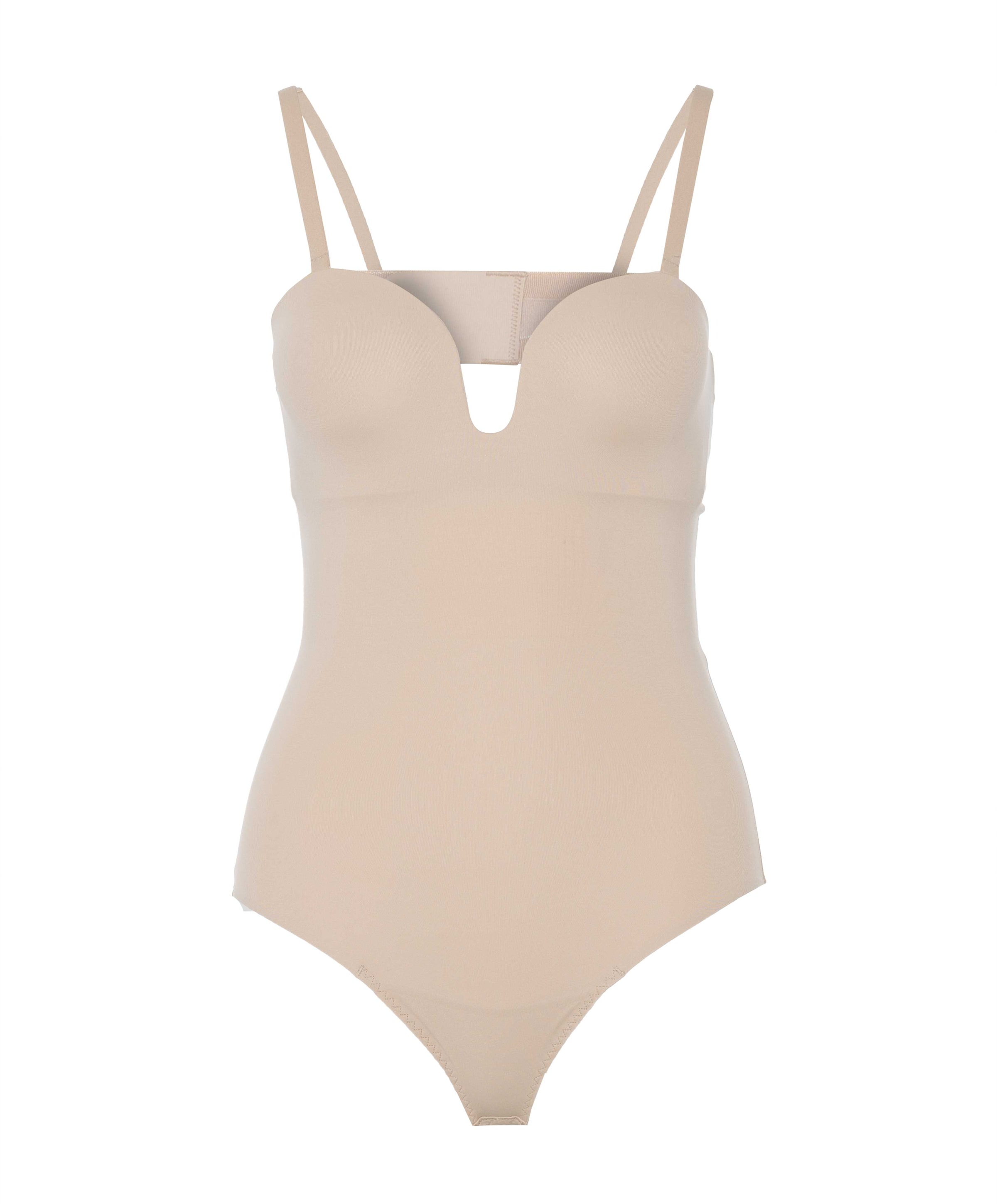 Dames shapewear body beige