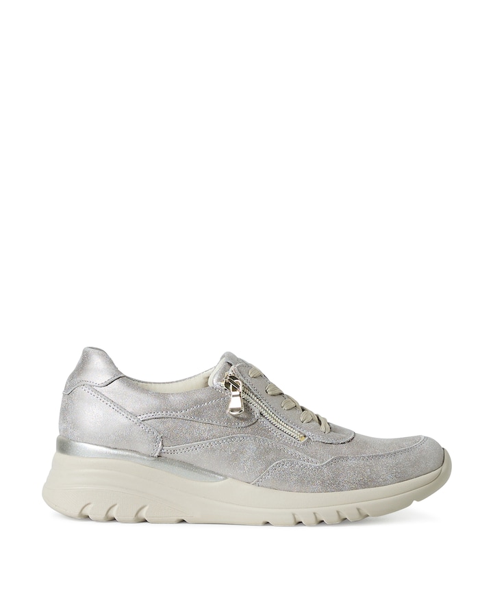 Carla dames sneakers grijs