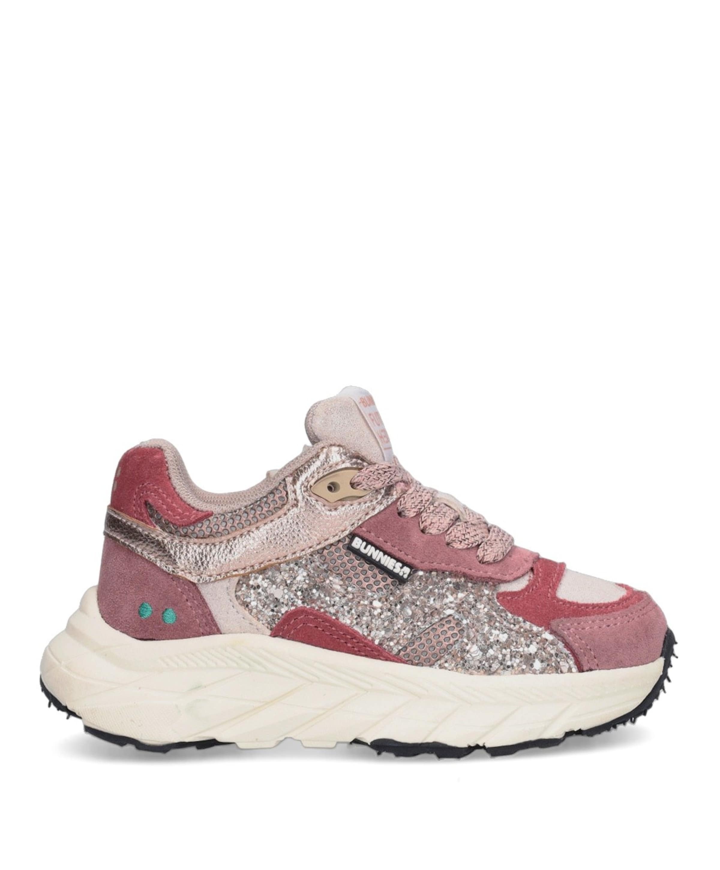 Reza Rush meisjes sneakers bordeaux