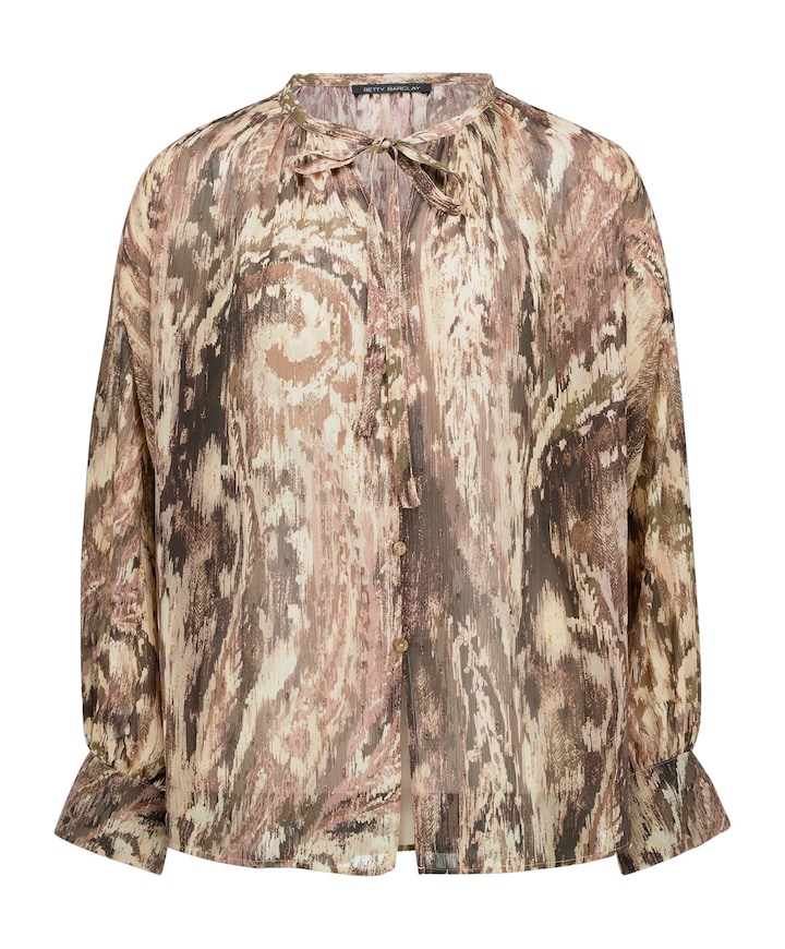 Dames blouse beige