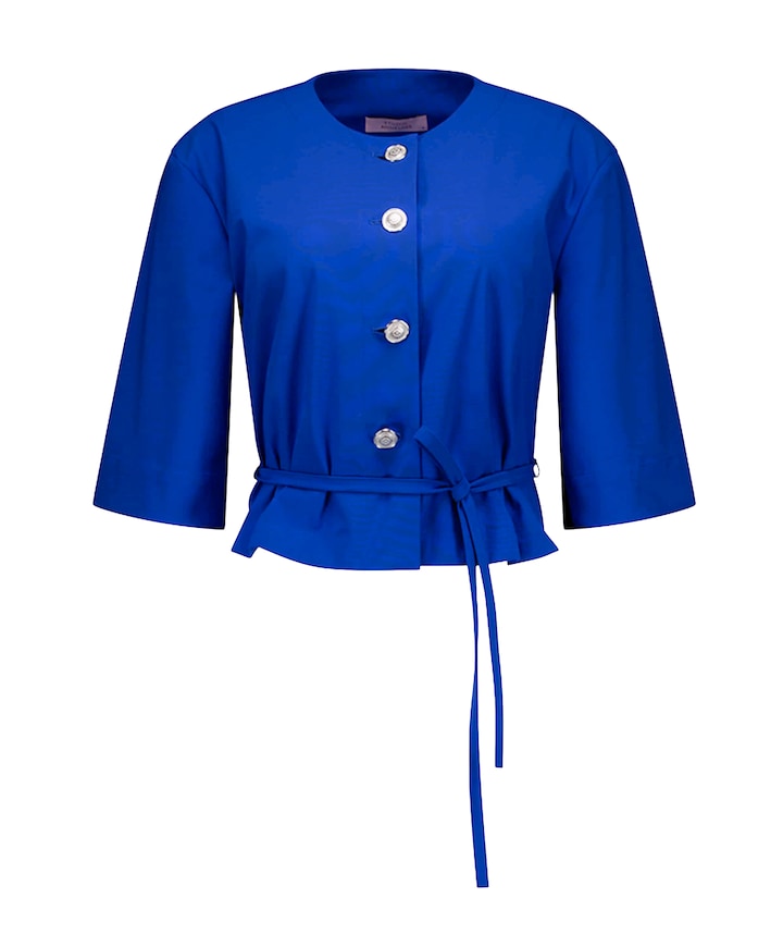 Dames blouse blauw