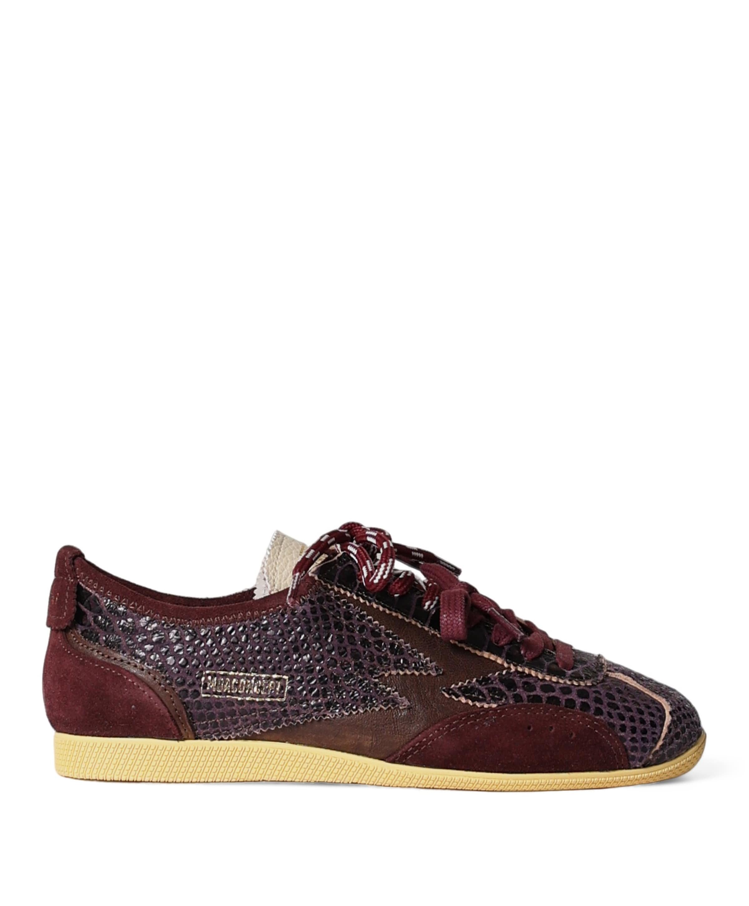 dames sneakers bordeaux