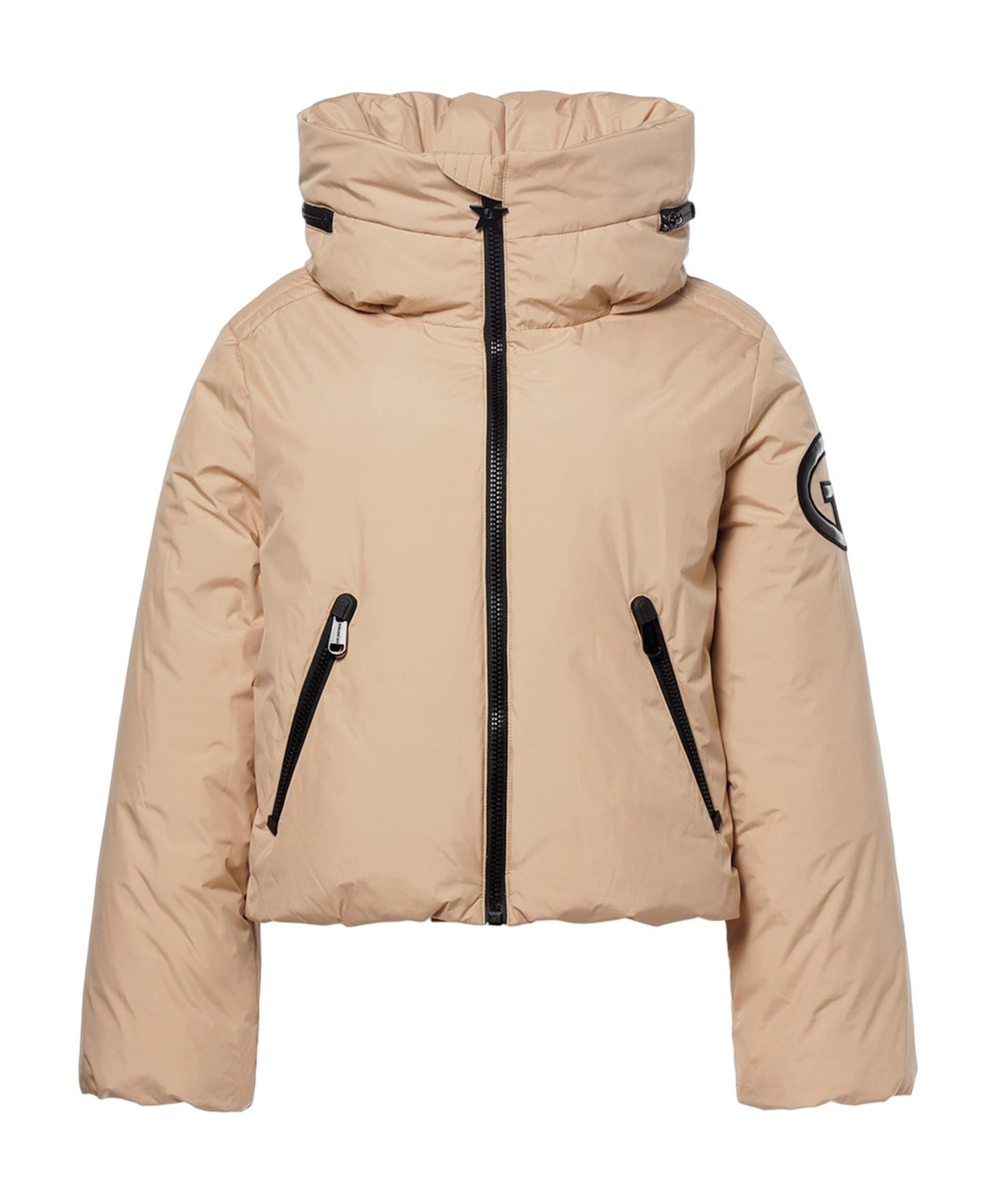 Dames ski-jas beige