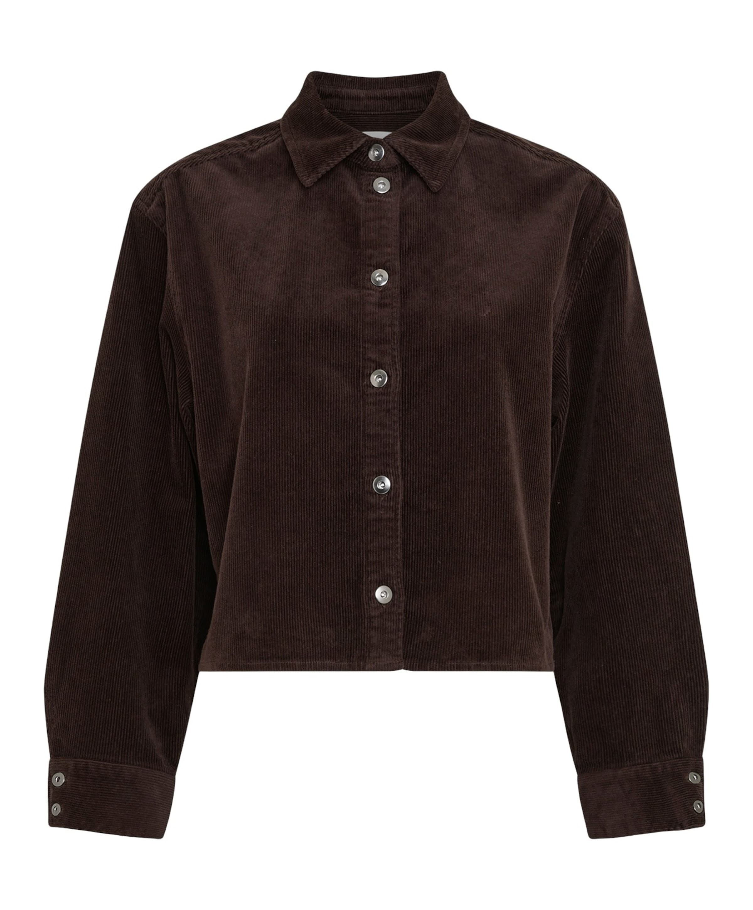 Dames blouse bruin