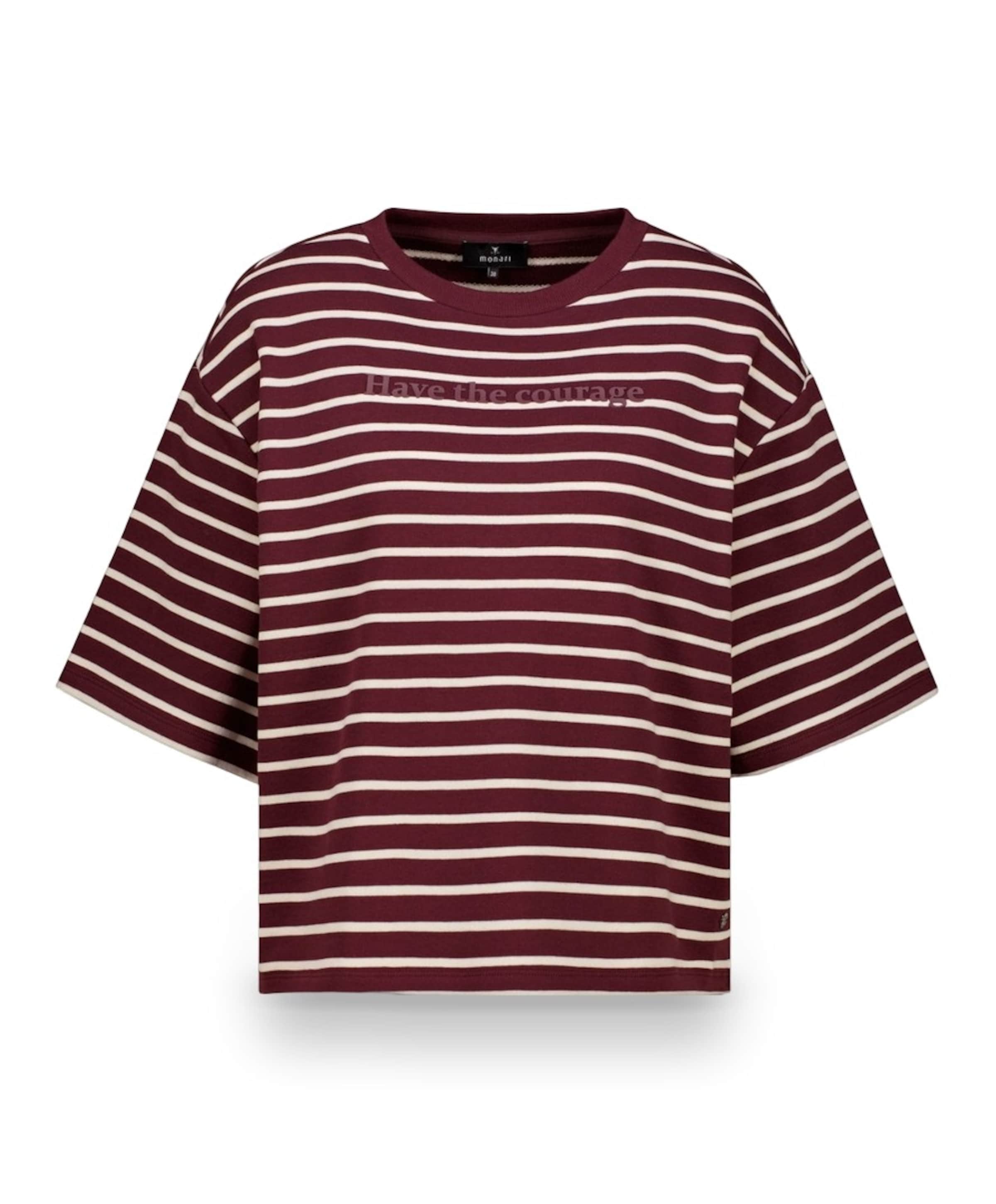 Dames T-shirt bordeaux