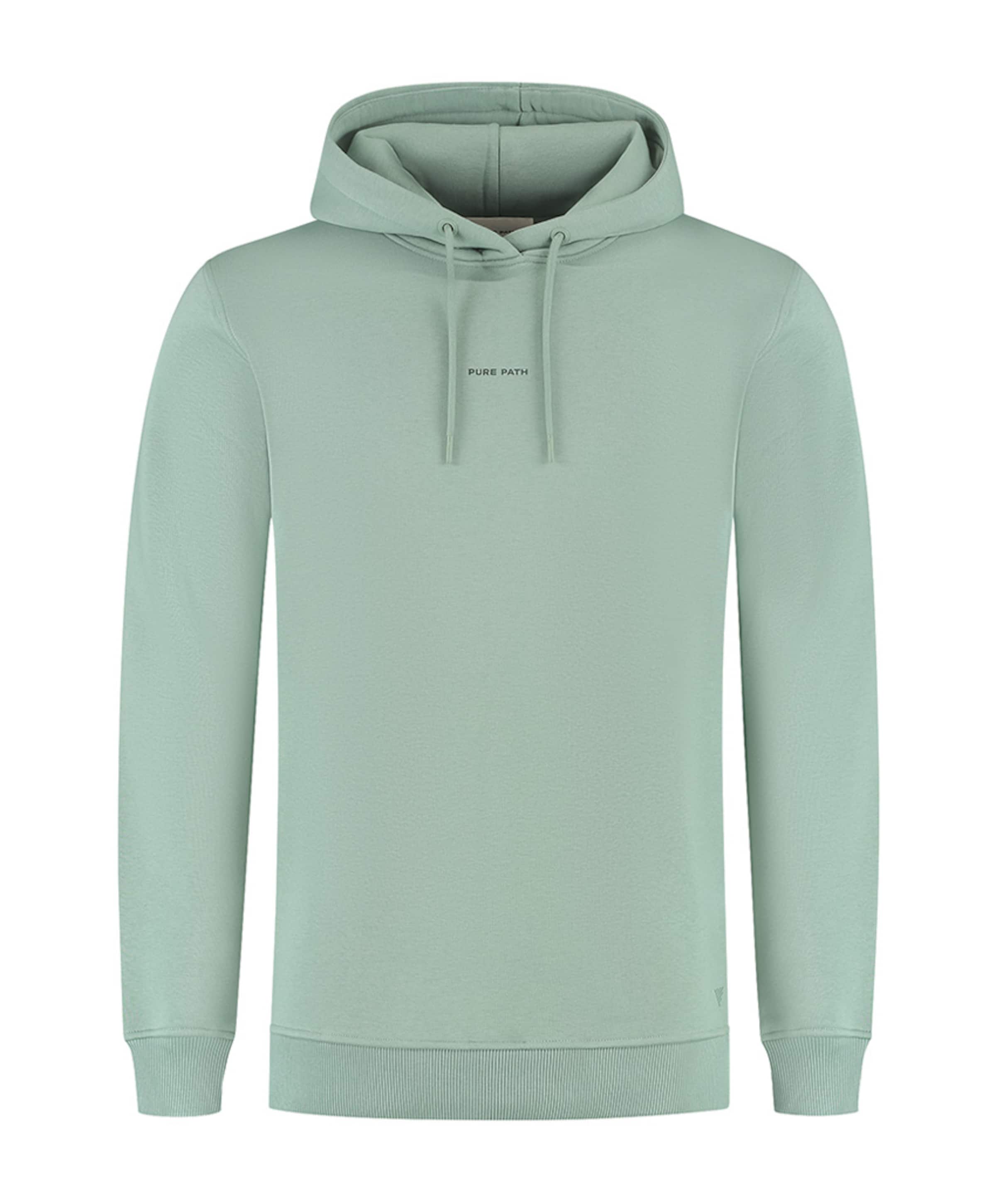 Heren hoodie groen