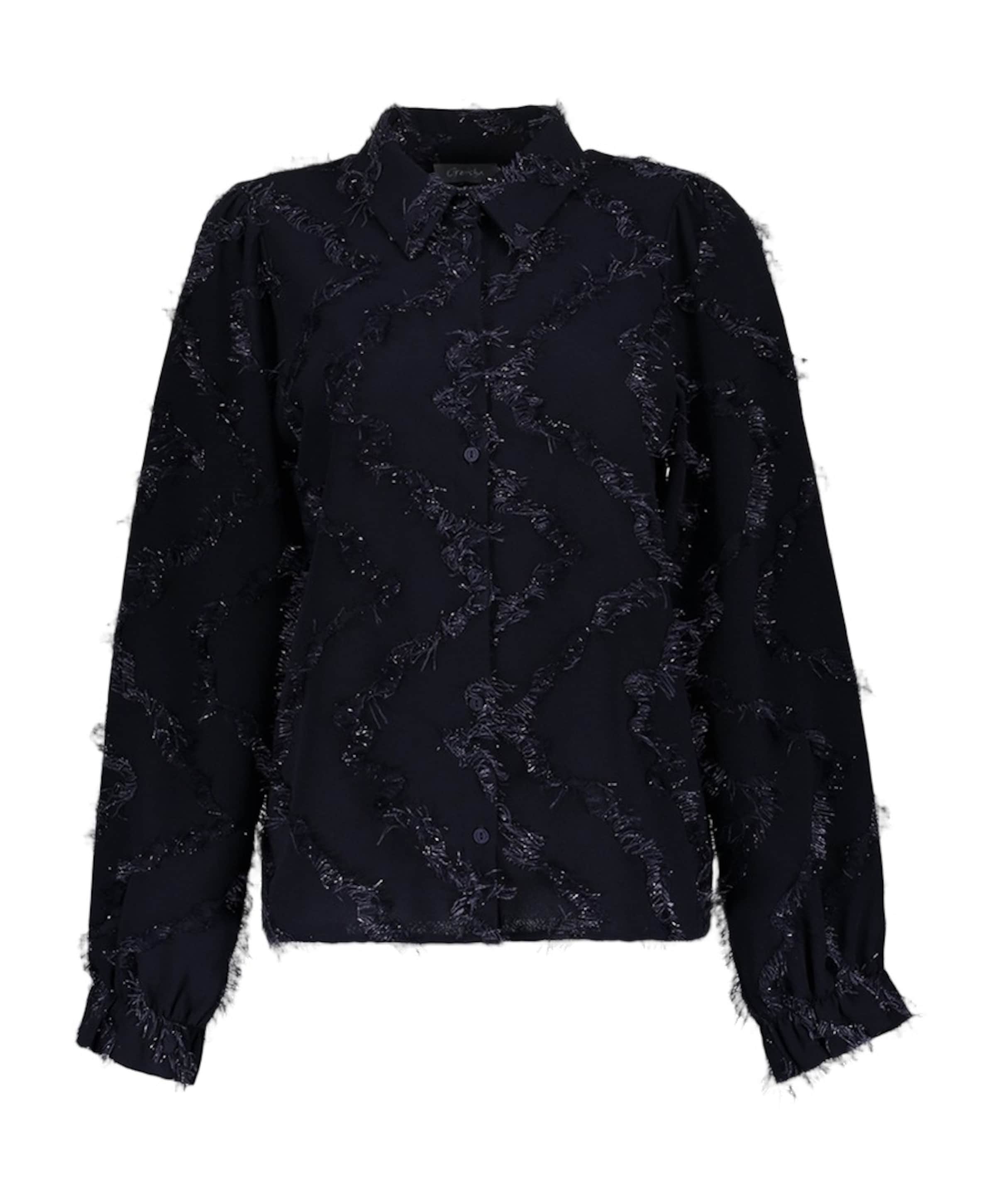 Dames blouse blauw