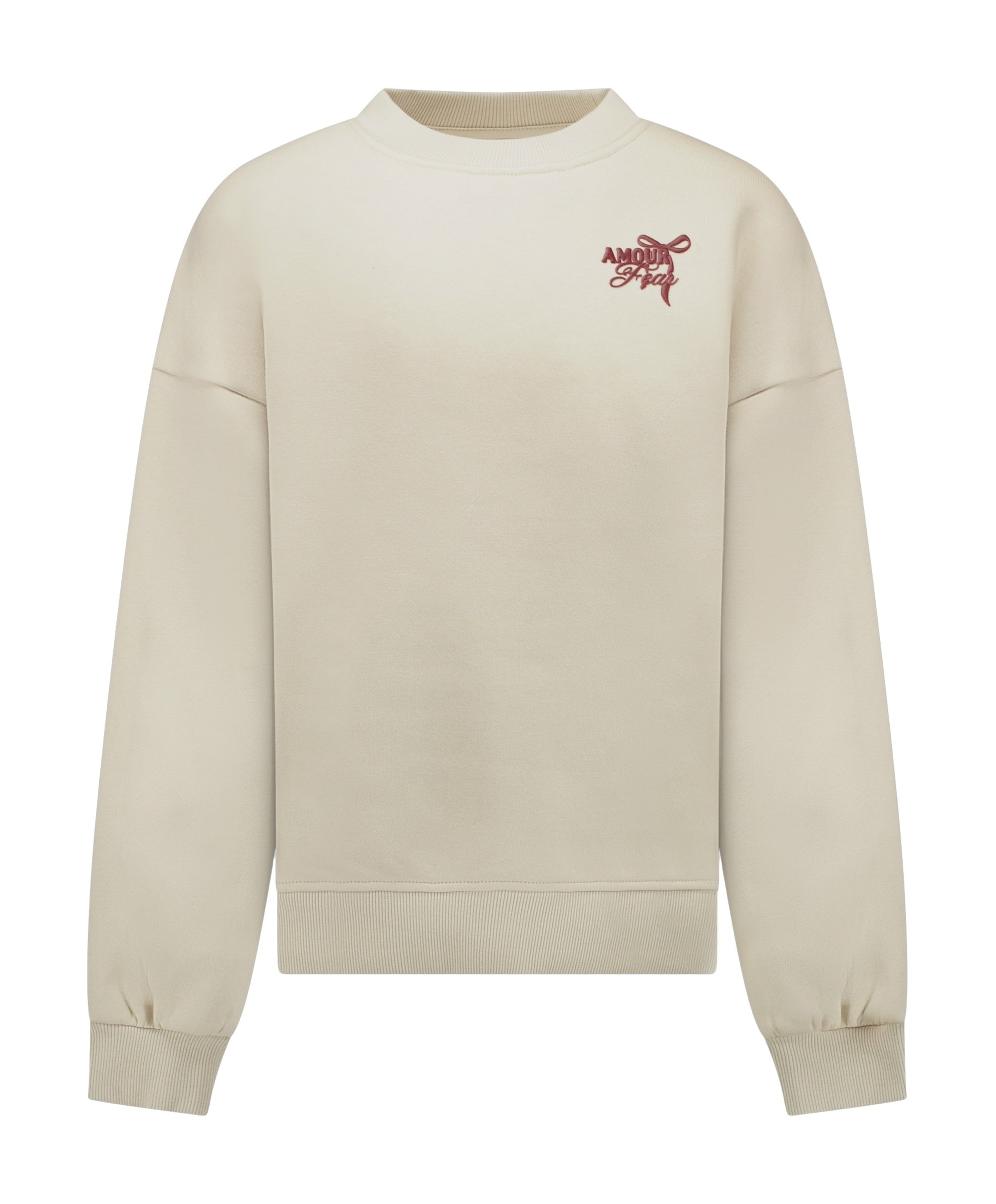 Meisjes sweater beige