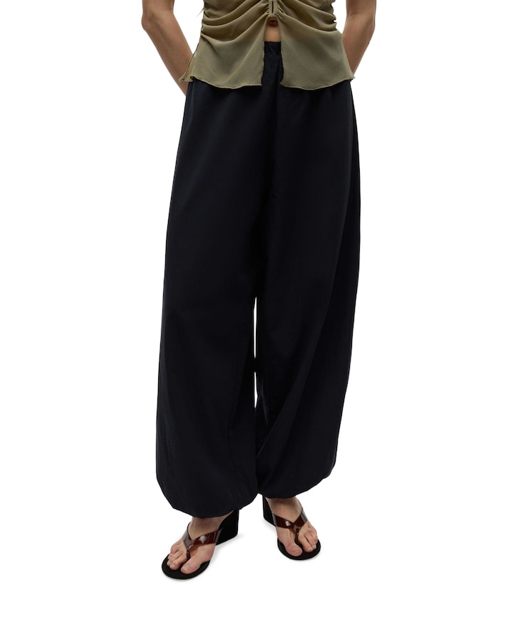 ENBUBBLE 7384 dames broek zwart