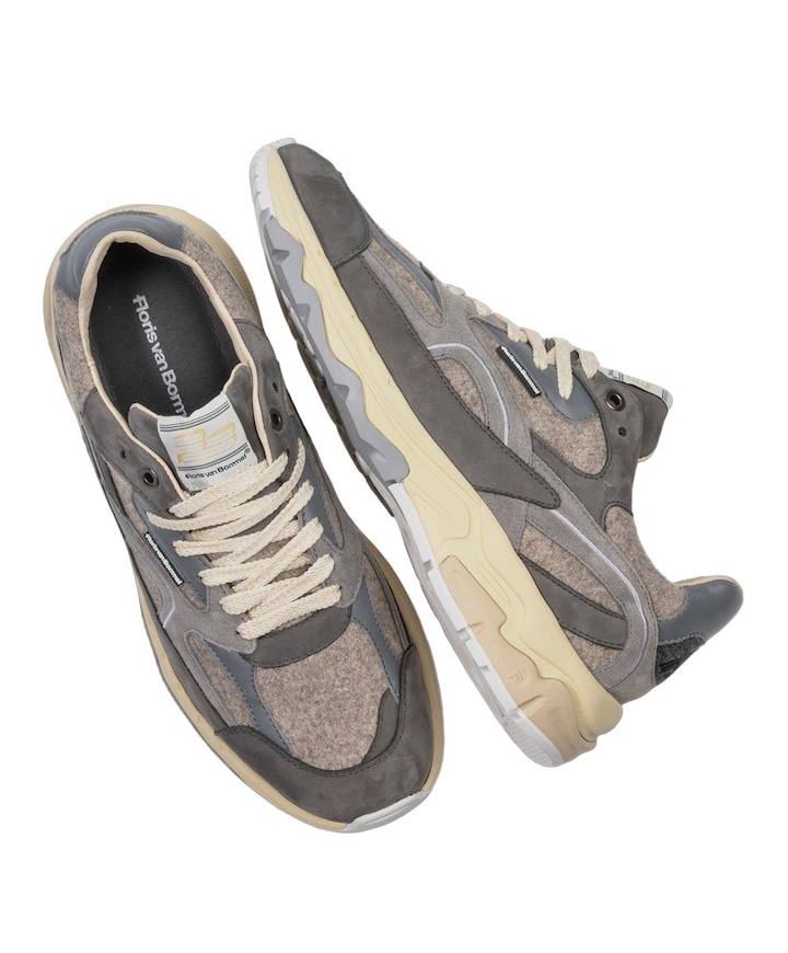 heren sneakers grijs