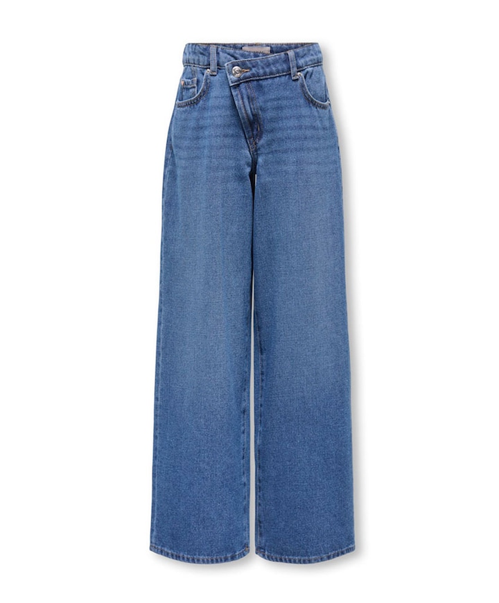 KOGHOPE MW WIDE UNEVEN CLOS DNM PIM meisjes jeans blauw