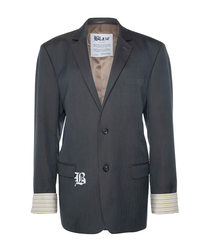 Blazer onesize grijs