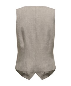 Dames gilet beige