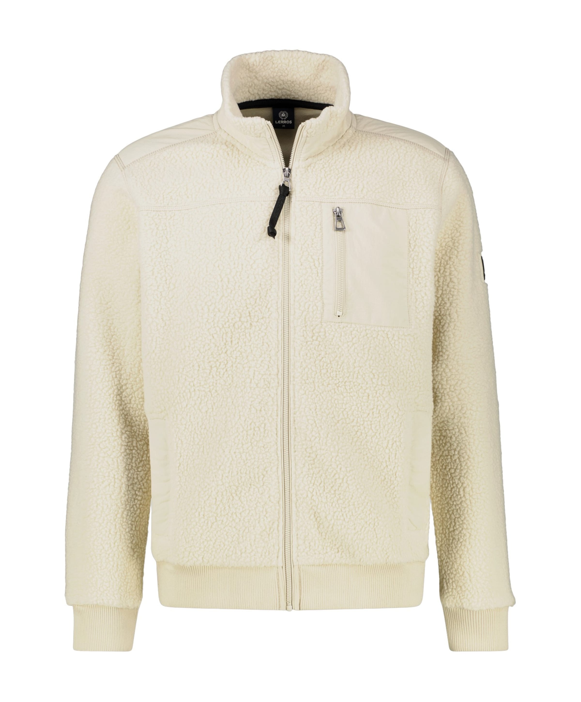 Heren vest ecru