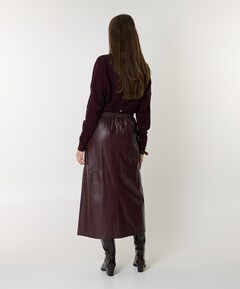 Dames rok bordeaux